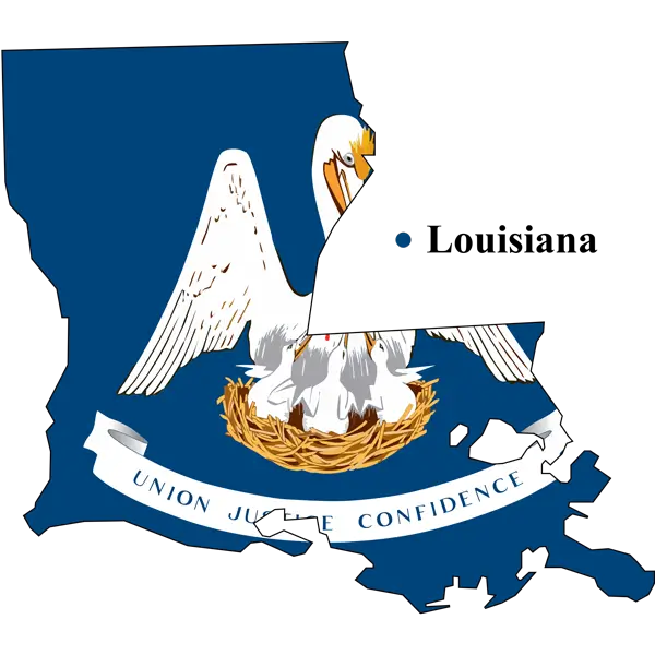 Louisiana state map – we serve all 64 parishes