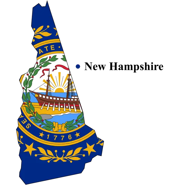 New Hampshire state map – we serve all 10 counties