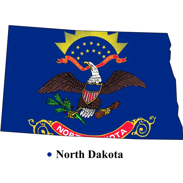 North Dakota state map – we serve all 53 counties