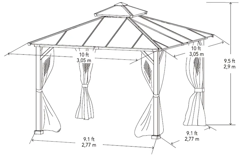sketch For Gazebo Permit 3